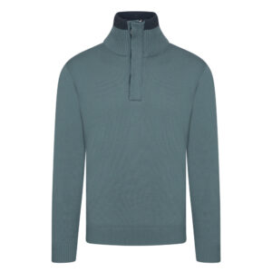 Πράσινη Premium Zip-Neck Πλεκτή Μπλούζα Prince Oliver Modern Fit Ανδρικές Μπλούζες και Πουλόβερ Πράσινη Premium Zip-Neck Πλεκτή Μπλούζα Prince Oliver Modern Fit Ανδρικές Μπλούζες και Πουλόβερ