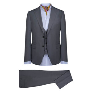 Γκρι Κοστούμι Prince Oliver με Γιλέκο Three-Piece (Modern Fit) Ανδρικά Κοστούμια
