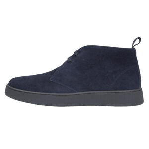 Μπλε Suede Desert Boots Prince Oliver Ανδρικά Παπούτσια