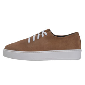 Καμηλό Low Top Suede Leather Sneakers Prince Oliver Ανδρικά Παπούτσια