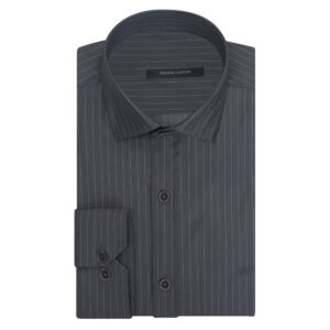 Γκρι Σκούρο Ριγέ Πουκάμισο Prince Oliver Modern Fit offers Γκρι Σκούρο Ριγέ Πουκάμισο Prince Oliver Modern Fit offers