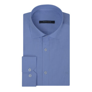 Σιέλ Ριγέ Πουκάμισο Prince Oliver Modern Fit offers Σιέλ Ριγέ Πουκάμισο Prince Oliver Modern Fit offers