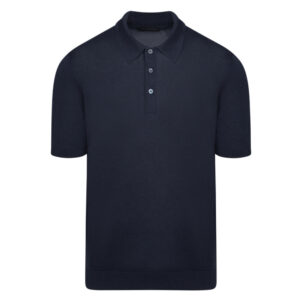 Μπλε Σκούρο Polo Silk Blend Modern Fit Ανδρικές Μπλούζες Polo Μπλε Σκούρο Polo Silk Blend Modern Fit Ανδρικές Μπλούζες Polo