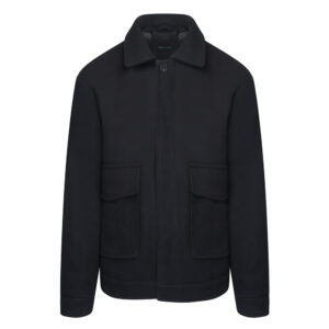 Μαύρο Patch Pocket Jacket Prince Oliver Modern Fit Ανδρικά Μπουφάν