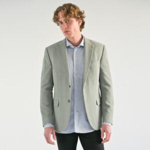 Πράσινο Prince Oliver Σακάκι in Wool (Modern Fit) Ανδρικά Σακάκια
