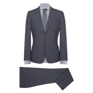 Γκρι Κοστούμι Prince Oliver Comfort Stretch Slim Fit Non Iron Ανδρικά Κοστούμια