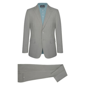 Γκρι Κοστούμι Prince Oliver in Cool Fabric Slim Fit Ανδρικά Κοστούμια
